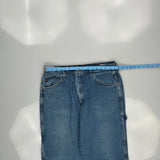 Red Kap Carpenter Jeans - 32W 36L Blue Cotton
