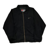 Nike Harrington Jacket - Large Black Polyester
