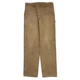 Carhartt Carpenter Trousers - 34W 31L Brown Cotton