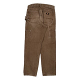 Dickies Carpenter Pants - 33W 34L Brown Cotton