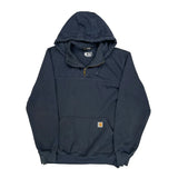 Defender Carhartt Hoodie - Large Navy Cotton