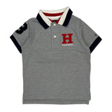 Age 3 Tommy Hilfiger Polo Shirt - 2XS Gray Cotton