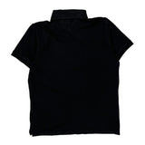 Tommy Hilfiger Slim Fit Polo Shirt - Large Black Cotton