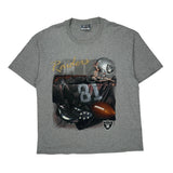 Raiders Lee Sport Nfl T-Shirt - XL Grey Cotton