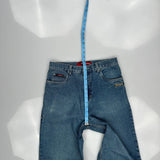 Hawk Wide Leg Jeans - 30W 31L Blue Denim