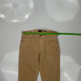 Quiksilver Jeans - 32W 30L Beige Corduroy