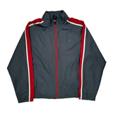 Starter Track Jacket - Large Gray Polyester