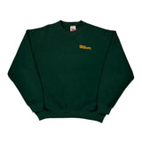 Wilson Sweatshirt - Large Green Cotton Blend