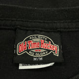 Canadiens Old Time Hockey Graphic T-Shirt - Medium Black Cotton
