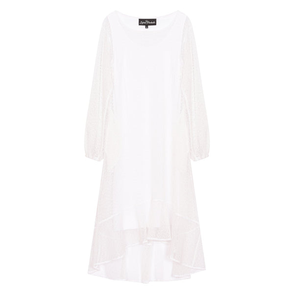 Aphrodite White Holiday Resort Midi Dress