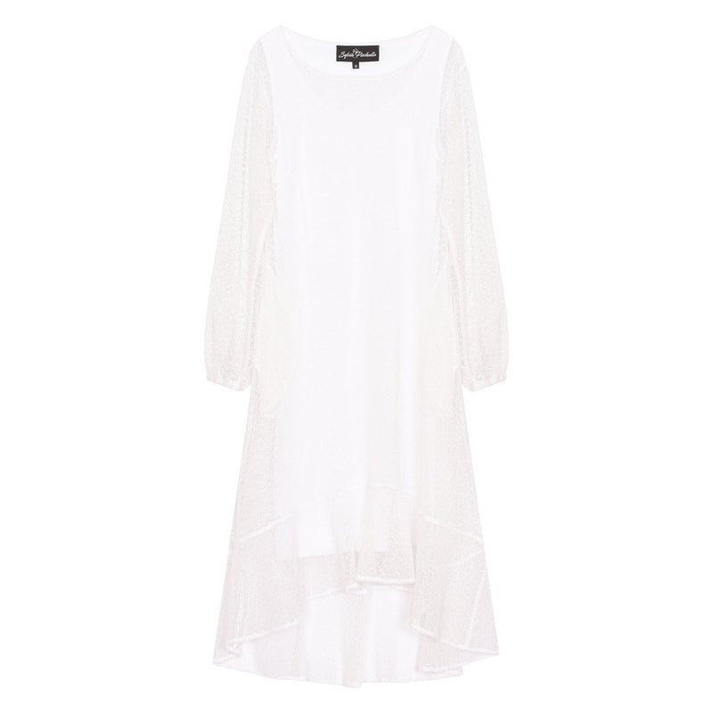 Aphrodite White Holiday Resort Midi Dress