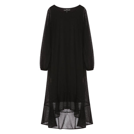 Aphrodite Black Holiday Resort Midi Dress