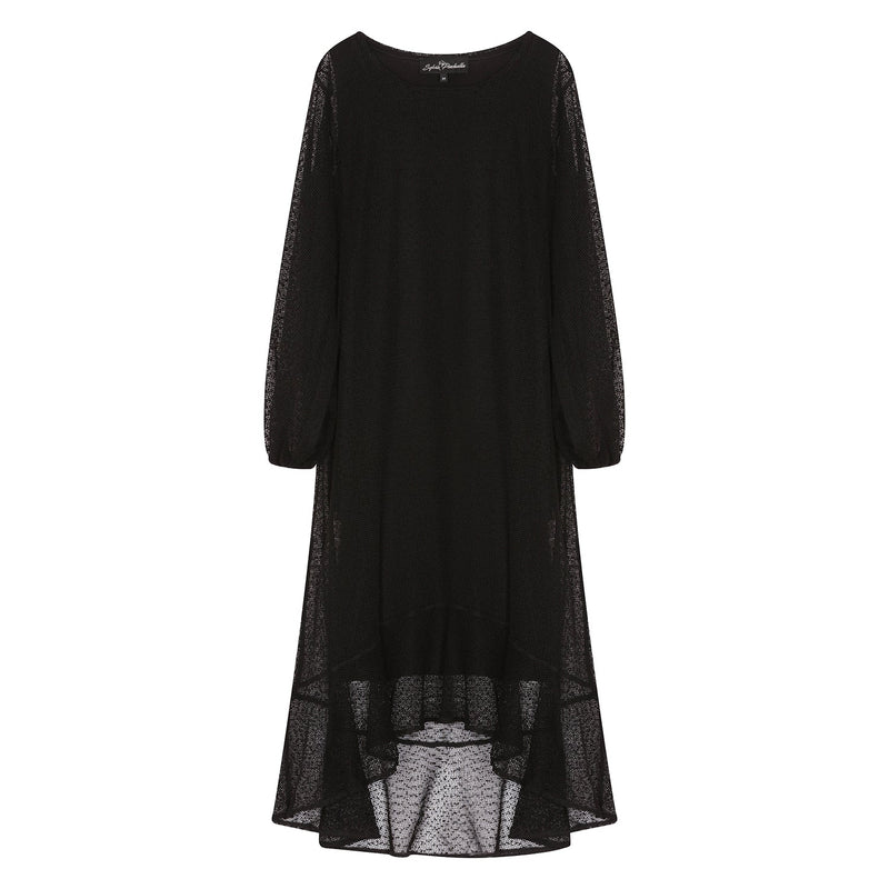 Aphrodite Black Holiday Resort Midi Dress