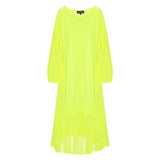 Aphrodite Neon Lime Holiday Dress And Neon Lime Undergarment