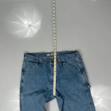 Lee Carpenter Jeans - 34W 30L Blue Cotton Blend