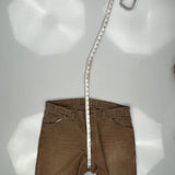 Dickies Carpenter Pants - 38W 36L Brown Cotton