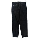 Levis 550 Jeans - 33W 32L Black Cotton