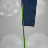 501 Levis Jeans - 35W 26L Blue Cotton