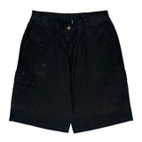 Dickies Cargo Shorts - 34W 12L Navy Cotton