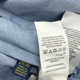 Polo By Ralph Lauren Slim Fit Chinos - 30W 30L Navy Cotton