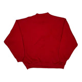 Mickey Mouse Mickey Unlimited Cartoon Sweatshirt - XL Red Cotton Blend