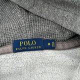 Polo By Ralph Lauren Hoodie - Medium Gray Cotton Blend