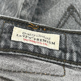 501 Levis Jeans - 26W UK 6 Grey Cotton
