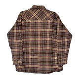 Dickies Checked Flannel Shirt - Medium Multicoloured Cotton
