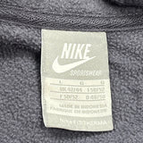 Nike Fleece Jacket - Large Gray Polyester