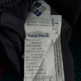 Radial Sleeve Columbia Ski Jacket - Large Green Nylon