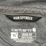 Rain Defender Carhartt Hoodie - XL Grey Cotton Blend