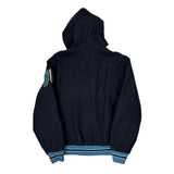 Spartans C&L College Varsity Jacket - Medium Navy Wool