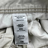 Levis Cargo Shorts - 36W 11L Beige Cotton