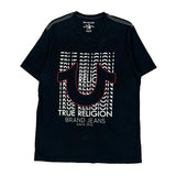 World Tour True Religion T-Shirt - Large Black Cotton
