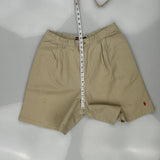 Polo Sport Chino Shorts - 32W UK 14 Beige Cotton