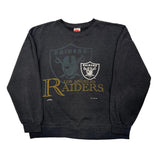 Los Angeles Raiders Nutmeg Football Sweatshirt - XL Gray Cotton