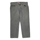 Levis 501 Jeans - 36W 31L Gray Cotton
