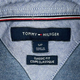Tommy Hilfiger Polo Shirt - Small Blue Cotton