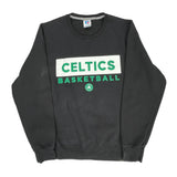 Celtics Basketball Russell Athletic Sweatshirt - Small Black Cotton