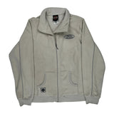 Buddy Stubbs Anthem Harley-Davidson Harley Davidson Fleece Jacket - XL Cream Polyester