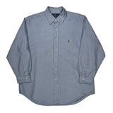 Ralph Lauren Shirt - XL Blue Cotton