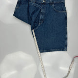 Wrangler Denim Shorts - 36W 10L Blue Cotton
