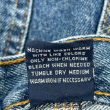 Full Blue Denim Shorts - 36W 10L Blue Cotton