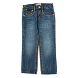 True Religion Contrast Stitch Jeans - 30W UK 8 Blue Denim