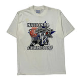 National Champions 96 Allsport Single Stitch T-Shirt - Large White Cotton