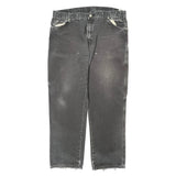 Dickies Carpenter Trousers - 38W 32L Grey Denim