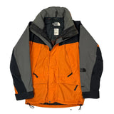 The North Face Waterproof Ski Jacket - Medium Orange Nylon