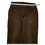 Unbranded Carpenter Pants - 34W 32L Brown Cotton