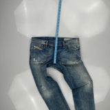 Diesel Getlegg Jeans - 33W 27L Blue Cotton