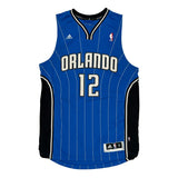 Orlando Magic Adidas Pinstripe Jersey - Medium Blue Polyester